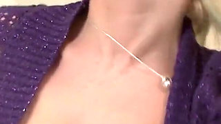 Skinny Ballerina prances around in the nude