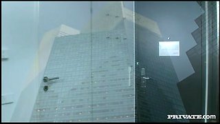 Angelina Love and Tarra White FFM Threeway with Blowjob and Voyeurism - Private Porn Sex Videos