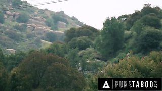 MILF Shay Sights & Reagan Foxx Gangbanged by Big Dick Strangers on Roadside - Pure Taboo