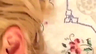 Amateur Blonde Mature Wife Enjoys Oral Sex and Cum on Tits