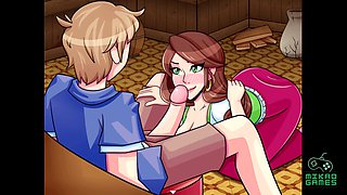 Eager town adventures featuring bar girl Raylene in steamy scenarios