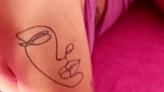 I Put My Dick in My Stepmother's Mouth Who Was on Her Cell Phone