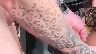 Stepdad Doesn't Mind Fucking His Big-assed Stepdaughter While His Wife Is at Work