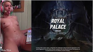 Playing Marvel Rivals With My Friends While I Secretly Masturbate (creampie + Dildo Ride + Spanking)
