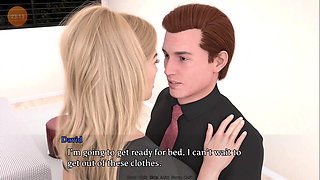 A Perfect Marriage #8 Chris and Anne chat while in bed.