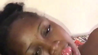 African Girl Striptease