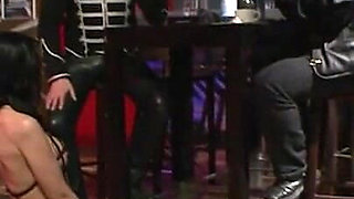 Humiliating hanging out and wrapped in foil