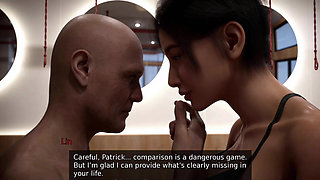 Hot Girl Seduce a Cheated Old Guy in Gym - Asia Town - E27