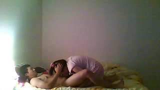 Submissive Chinese Slut Sucks My Dick and Swallows My Cum