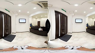 Japanese Nurse VR Short Hair With POV Heat