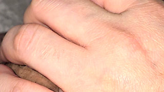 Nerdy Redhead Step Mom Milking Submissive Step Son Cock in bed