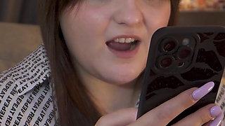 Porn Story - Ballgag I Could Only Mumble While She Fucked Me with a Strap-on