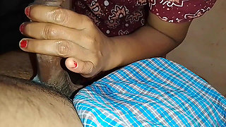 Mallu Girl Puts Her Husband's Penis in Her Mouth and Squirts His Milk