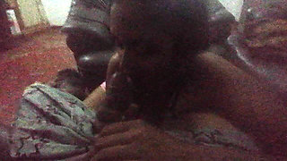 Father in Law's Gigantic Dick Hangs Out Under His Sarom for Step Daughter