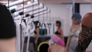 Where It All Began 5 - Miru’s Unexpected Encounter in the Gym Locker Room