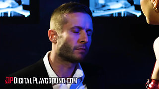 DIGITALPLAYGROUND - Tina Kay Lights Up A Dark Conspiracy With Bold Hacker Glamour
