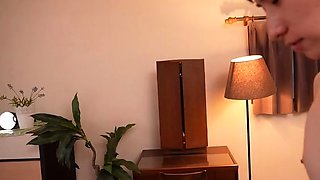 Amateur Asian College Teen Gives Blowjob