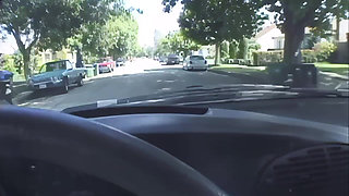 90's Big Tit Porn Chick Swallows Messy!