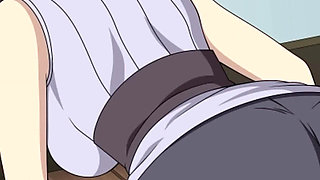 Naruto: Kunoichi Trainer - Hot 18yo Hinata Hyuga Teen Blowjob and Double Penetration Anal Sex. Her Tight Ass Gets Creampied