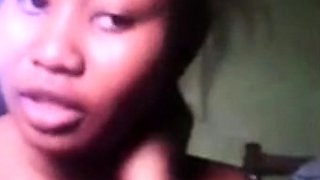 African Amateur's Striptease