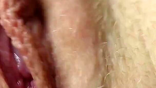 Big Labia Pussy Rubbing Masturbation Closeup
