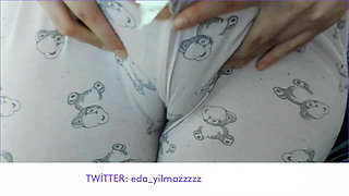 Cameltoe- Puffed Pussy- Swollen Pussy- Pajamas- Turkish Porn