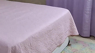 A University Student Receives the Director at Her Dorm Room