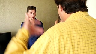 Extreme amateur pov blowjob with brunette babe