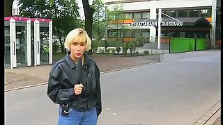 German Outdoor Sex with Big Natural Tits MILF Carmen Herzog - Rough Hardcore Fuck