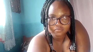 Showing off My Ebony Pussy and My Big Ass Part 1