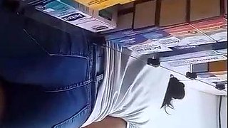 Amateur upskirt riding