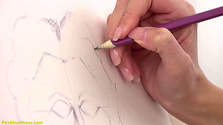 Skinny Small Ass Teen Not Realy Like Anal Sex