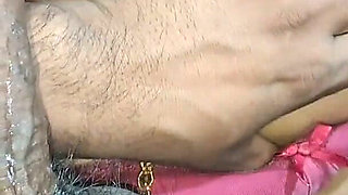 My Cute Stepsister Suck My Big Dick with Her Juicy Red Lips Until Throbbing Cum in Mouth