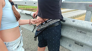 blowjob and sex on the highway