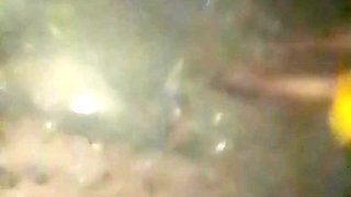 Neighbor's Sister Takes Pleasure While Peeing at Night, New Video