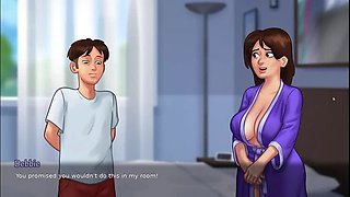 Hot Aunty Fucked Hard by Men in Summertime Saga Part 2 Hentai Animation