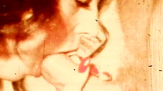 Sepia Vintage Anal Loop with Close-up Retro Backdoor Worship
