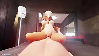 Lola Bunny Invites You to Cum in POV Action