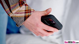 My horny stepsister wants my big dick