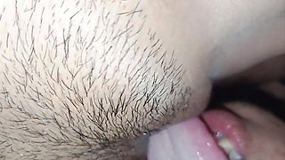 Thai girl Ninew gets her burned until her mouth is wet