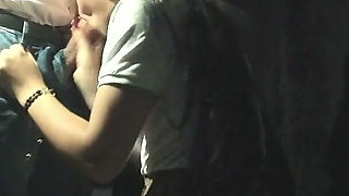Schoolgirl Teen Agrees to Give Blowjob and a Footjob for