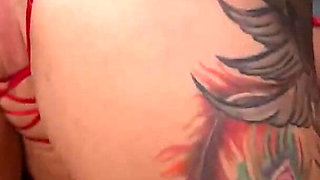Slutty Wife Gets Her Ass Pounded by Her Husband While He Is Washing