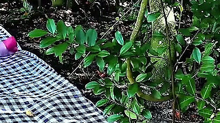 Sexy Younger Babe Fucked Outdoors