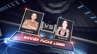 Celeste Sin Vs Marcelo Mixed Wrestling