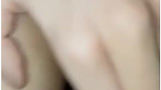 Virgin struggles to fit vibrating plug before giving in