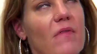 Busty Milf goes double penetration: Blowjob, Doggy  Big Tits Porn