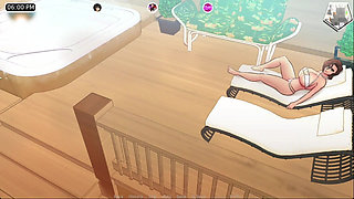 Confined with Goddesses Cap 32 - Fucking with a MILF and My Redhead Best Friend