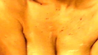 Big boobs milf masturbates with her dildo