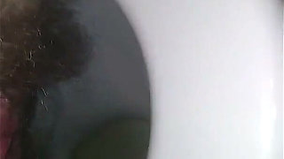 Pissing From a Bushy Bush Golden Rain Close up - Ginnagg