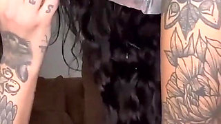 Horny Step Sisters Share Massive Double Dildo